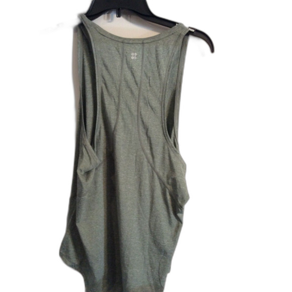 Sweaty Betty London Loose Fit Green Racer Back Tank Size Medium - Picture 2 of 4